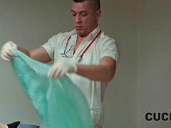 CUCK4K. Doctor treated my poor pussy with his cock ft. Nela Decker  Steve Q: Doggy, Cowgirl  Missonary Porn