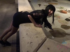 素人, 浴室, 茶髪の, 汚れた　, 彼女, 眼鏡, オマンコ, 剃毛