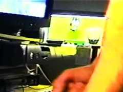 Vintage str8 stud solo jerking off