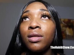 Young 18yr Amateur Candy Rain Takes Two Big Black Cocks