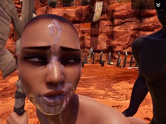 Tribe Leader and His New Personal Sex Slave - Part 2 - Milanna The Slave