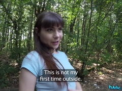 Amateur, Coche, Estilo perrito, Francés, Pajear, Al aire libre, Pov, Tetas