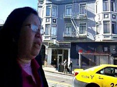 アジア人, デカパイ, 淫乱熟女, オッパイの, のぞき