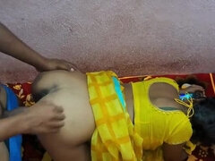 Desi Girl Just Married Fucks Hard in Doggy - Horny Indian Wife Creampied