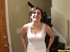 Grote lul, Grote mammen, Pijpbeurt, Hondjeshouding, Penis, Kut duiken, Geschoren, Kort haar