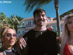 18, デカ尻, デカパイ, フェラチオ, 異人種間, 自然山雀, ティーン, オッパイの