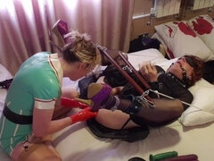 Anal, Cul, Bondage domination sadisme masochisme, Bondage, Latex, Rugueux, Strapon, Jouets