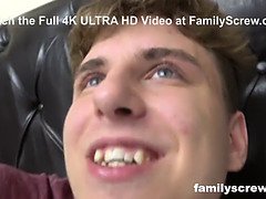 Kreng, Diep in de keel, Opa, Omie, Rijpe lesbienne, Zoon, Kousen, Trio