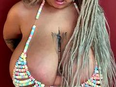 素人, 美女, フェラチオ, ディルド, ダブル開発, 巨大, ラティーナ, 一人