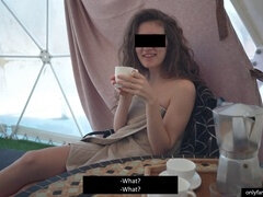 18, 素人, 浴室, フェラチオ, 口内発射, イく瞬間, フランス人, 自家製