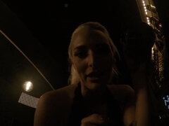 Leie, Grosse titten, Blondine, Vollbusig, Fetisch, Pov, Realität, Titten