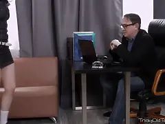 カップル, Hd, なめる, オマンコ, 赤毛, 叫ぶ, 教師, ティーン