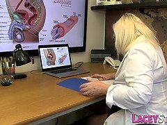 Schönheit, Blondine, Vollbusig, Hd, Lesbisch, Milf, Muschi, Stiefmutter