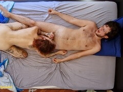 Leie, Paar, Freundin, Selbstgemacht, Rotschopf