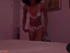 Secretly Entering My Step Brother's Room to Keep the Heat On