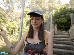 Leie, Blasen, Hardcore, Im freien, Öffentlich, Realität, Tätowierung, Jungendliche (18+)