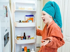 Anaal, Grote kont, Grote lul, Pijpbeurt, Hondjeshouding, Natuurlijke tieten, Roodharige vrouw, Tiener