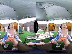 Camping With Sexy Blond P1(4K)60fps - Pornstar