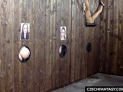 Sadomasochismus, Blasen, Tschechisch, Hotel, Natürlichen titten, Realität, Schreiend, Titten