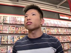 素人, アジア人, フェラチオ, 顔射, ゲイ, 手コキする, おもらし, フェラする