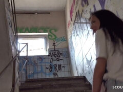 ヨーロピアン, ドイツ人, ハードコア, 淫乱熟女, ハメ撮り, 公共, ラフ, ストッキング