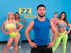 Блондинки, Пальцем, Лизание, Мастурбация, Киски, Бритые, Молоденькие, Сиськи