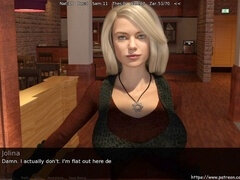 3 dimensionaal, Grote lul, Spel, Naakt, Buiten, Openbaar, Roodharige vrouw