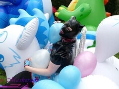 Sadomasochismus, Fesselspiele, Handschuhe, Latex, Gummi