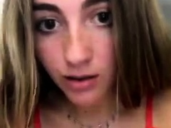 Braunhaarige, Masturbation, Solo, Spielzeuge