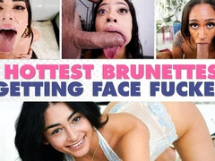 Grosse bite, Gros seins, Sucer une bite, Brunette brune, Branlette thaïlandaise, Léchez, Masturbation, Adolescente