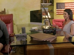 Anal, Gros seins, Blonde, Doigter, Seins naturels