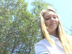 18 ans, Blonde, Éjaculation interne, Queue, Hard, Chatte, Adolescente, Pute