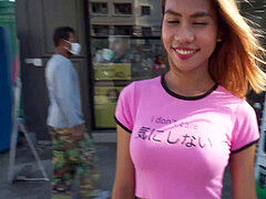 Asiatique, Salle de bains, Grosse bite, Tir de sperme, Petite femme, Douche, Maigrichonne, Nénés