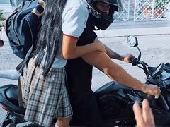 18 jahre, Grosser schwanz, Spermaladung, Latina, Zierlich, Muschi, Schulmädchen, Strümpfe