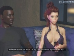 3 dimensionaal, Enthousiasteling, Amerikaans, Zwart, Pijpbeurt, Man die toekijkt, Moeder die ik wil neuken, Vrouw