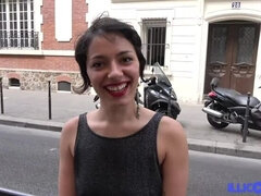 Leie, In den arsch, Braunhaarige, Französisch, Lingerie, Schlampe