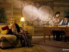 Arsch, Grosser schwanz, Blasen, Grufti, Muschi, Jungendliche (18+), Flotter dreier, Titten