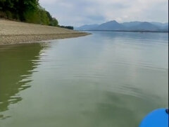 Kont, Gevangen, Stel, Sperma, Tsjechisch, Handbeurt, Buiten, Kut duiken