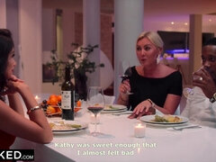 BLACKED Sexy French Girl can't Resist her Bestie's Man's BBC - Clea gaultier