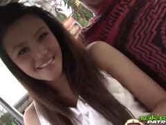 Asiatisch, Arsch, Blasen, Spermaladung, Zierlich, Jungendliche (18+), Thai, Titten