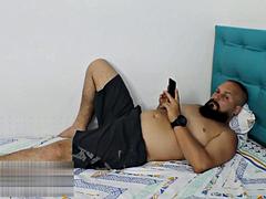 I watch my boyfriend leave the house to fuck another man and try a different dick - Porn