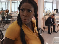 Enthousiasteling, Amerikaans, Lieveling, Seksspeelgoed, Zwart, Hardcore, Interraciaal, Pornster