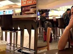 Tridimensionnel, Nana, Gros seins, Public, Réalité, Nénés