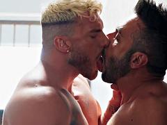 ゲイ, Hd, ラティーナ, 筋肉, タトゥー