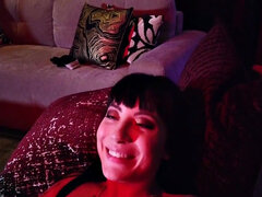 Tattooed girlfriend faceriding her girlfriend in stockings while enjoying a steamy inside-out session