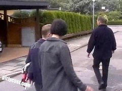 Gehörnter ehemann, Im freien, Flotter dreier