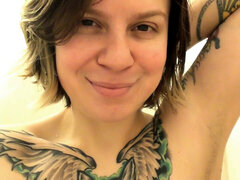 Shower hiccups, hiccup fetish girl, hiccuping girl