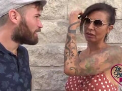 Charlotte, the 40-year-old naughty barmaid with tattoos