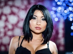 Asian, Bedroom, Brunette, Natural tits, Short hair, Skinny, Teen, Tits