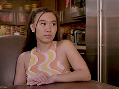 69, アジア人, 美女, 浮気者, 彼女, 毛深い, レズビアン, バイブレーター